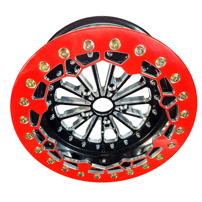 Alba Racing Baja Crusher Pro Beadlock Wheels for Polaris RZR Pro R / Turbo R 5 Lug