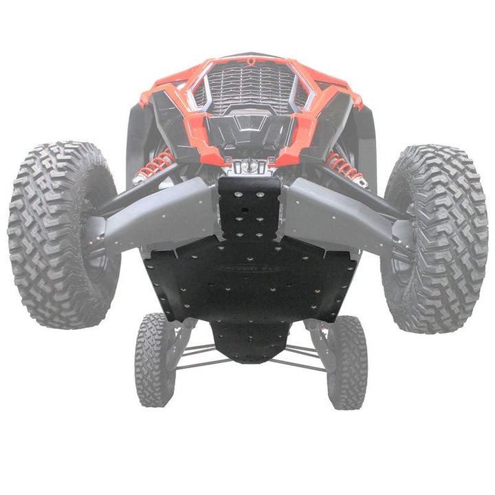 Factory UTV Polaris RZR XP Turbo S UHMW Skid Plate - Rugged Terrain