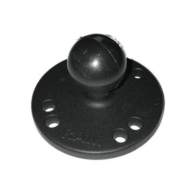 AJK Offroad RAM MOUNT LARGE ROUND BASE WITH BALL - Rugged Terrain