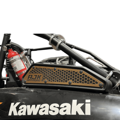 AJK Offroad Raw Intake Vent Cover Bronze | Kawasaki KRX 1000