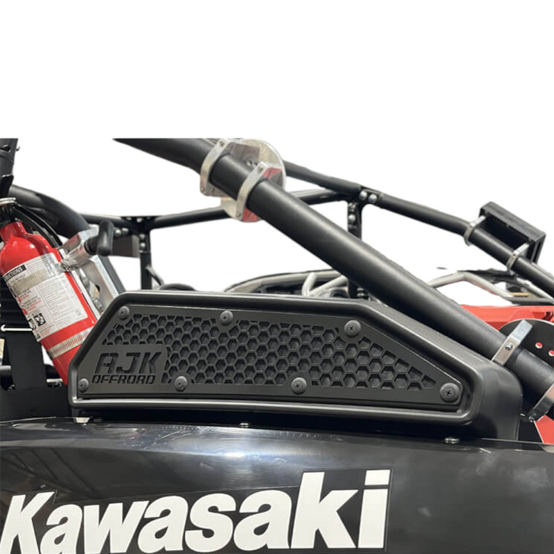 AJK Offroad Raw Intake Vent Cover Black | Kawasaki KRX 1000