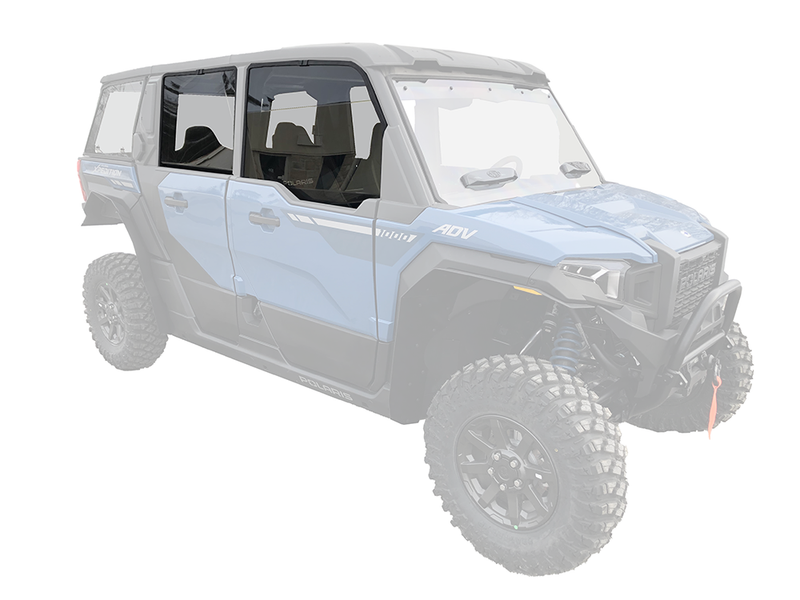 Spike Polaris XPEDITION (5-Seat) Light Tint Poly Upper Doors (Set)