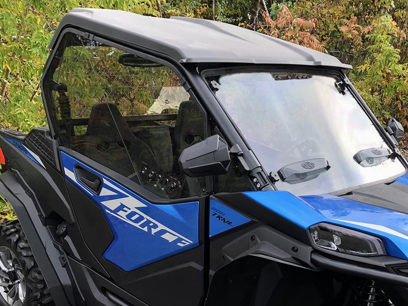 Spike CF Moto Z-Force 800-950 Trail Vented Polycarbonate Upper Doors Kit (Tinted)