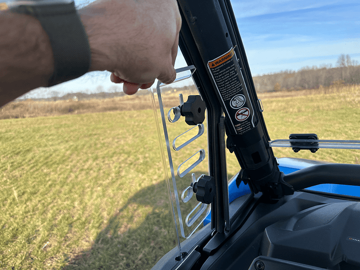 Spike Can - Am Maverick Sport Venting Polycarbonate Upper Doors Kit - Rugged Terrain