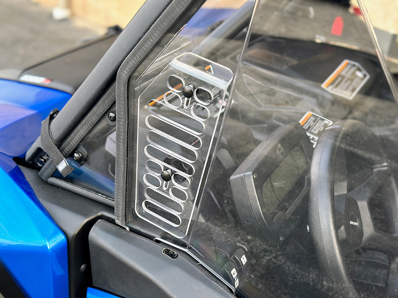 Spike Can Am Commander Venting Polycarbonate Upper Doors Kit