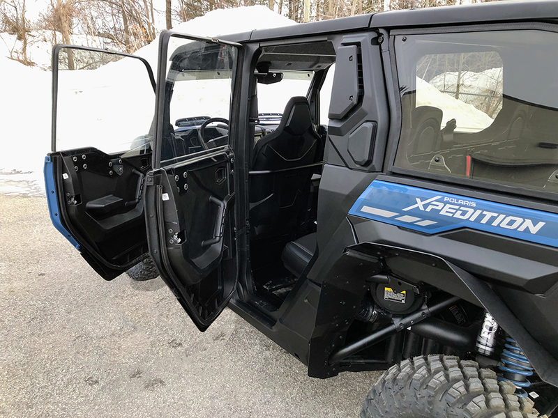 Spike Polaris XPEDITION (5-Seat) Light Tint Poly Upper Doors (Set)