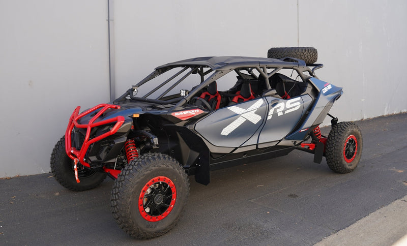 Factory UTV Mid - Height Dual Clamp Spare Tire Mount For Can - Am Maverick R - Rugged Terrain