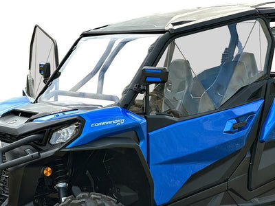 Spike Powersports Venting Polycarbonate Upper Doors Kit for Can - Am Commander - Rugged Terrain