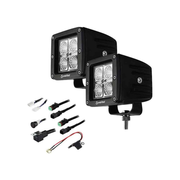 AJK Offroad Cube Flood Light - Rugged Terrain