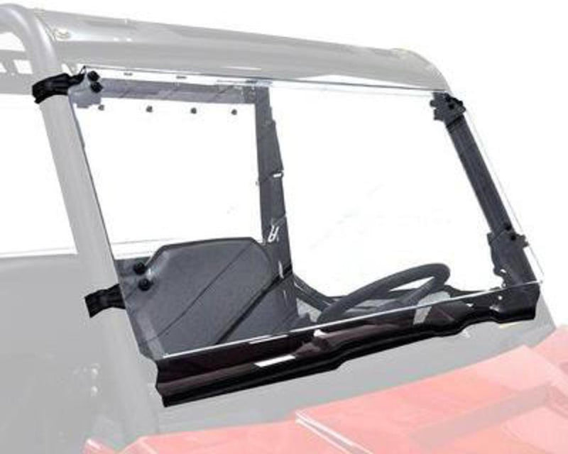 Spike Polaris Ranger Mid-Size (Pro-Fit) Full Tilting Scratch Resistant Windshield