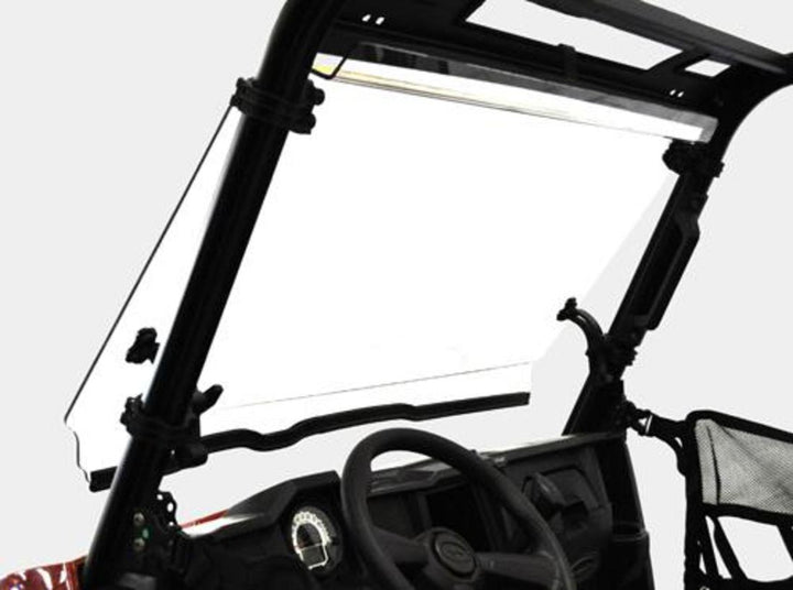 Spike Polaris Ranger Mid - Size (Pro - Fit) Full Tilting Scratch Resistant Windshield - Rugged Terrain