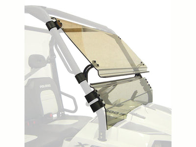 Spike Polaris Ranger (Round Tube) Full Size Tilting Scratch Resistant Windshield