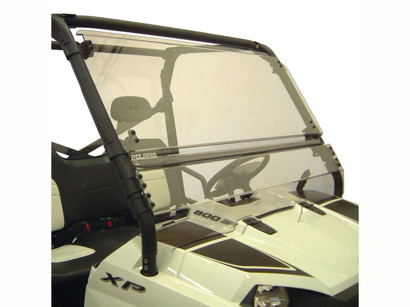 Spike Polaris Ranger (Round Tube) Full Size Tilting Scratch Resistant Windshield