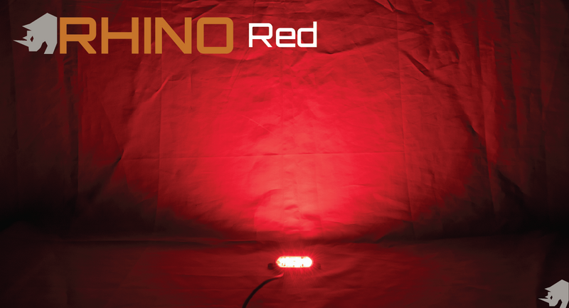 Rhino Lights Red Diamond Duo Rock Lights