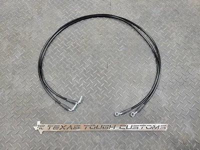 TTC Extended Front Stainless Steel Brake Lines | Honda Talon
