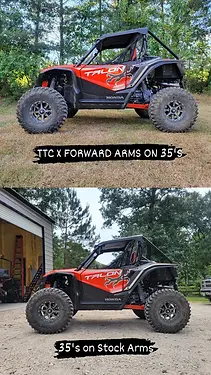 Texas Tough Customs Forward Arms For Honda Talon 1000X