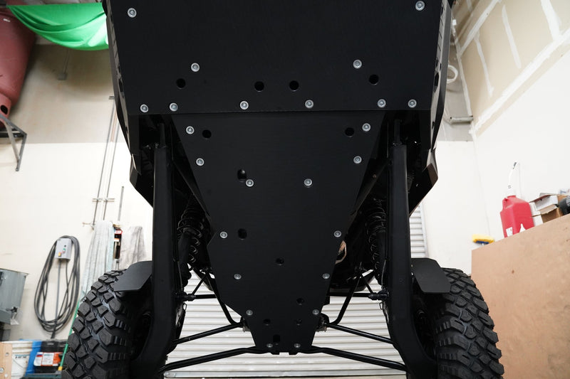 Factory UTV UHMW Skid Plate For Can - Am Maverick R X RC - Rugged Terrain