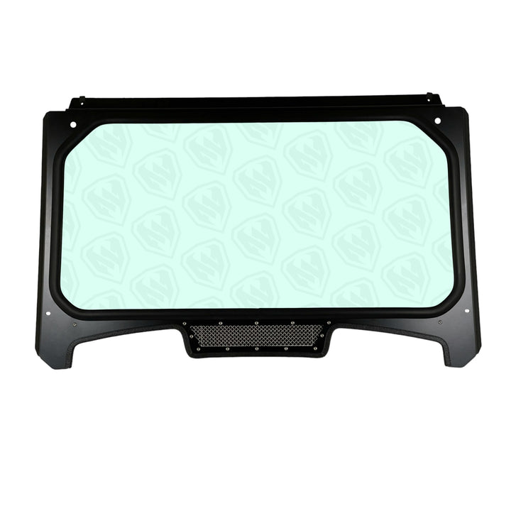 Moto Armor Glass Windshield with Vent for 2021+ Polaris RZR Trail S - Rugged Terrain