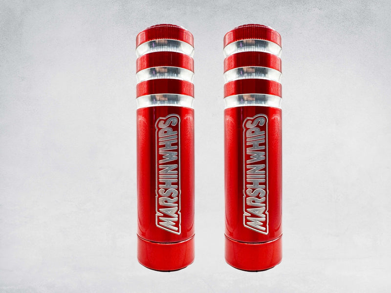 Marshin Whips GAME CHANGER - LOLLYPOP RED (SET) - Rugged Terrain