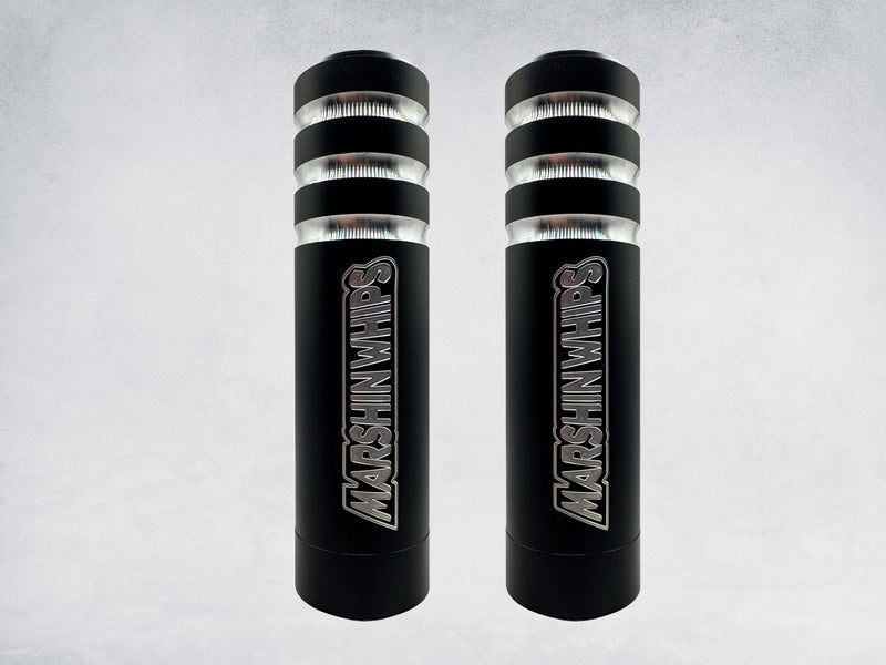 Marshin Whips GAME CHANGER - BLACK (SET) - Rugged Terrain