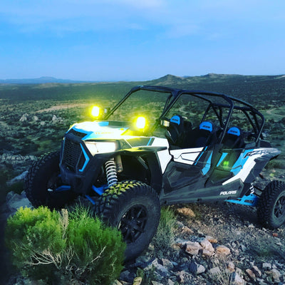 ATC Polaris RZR XP A Pillar bracket - Rugged Terrain