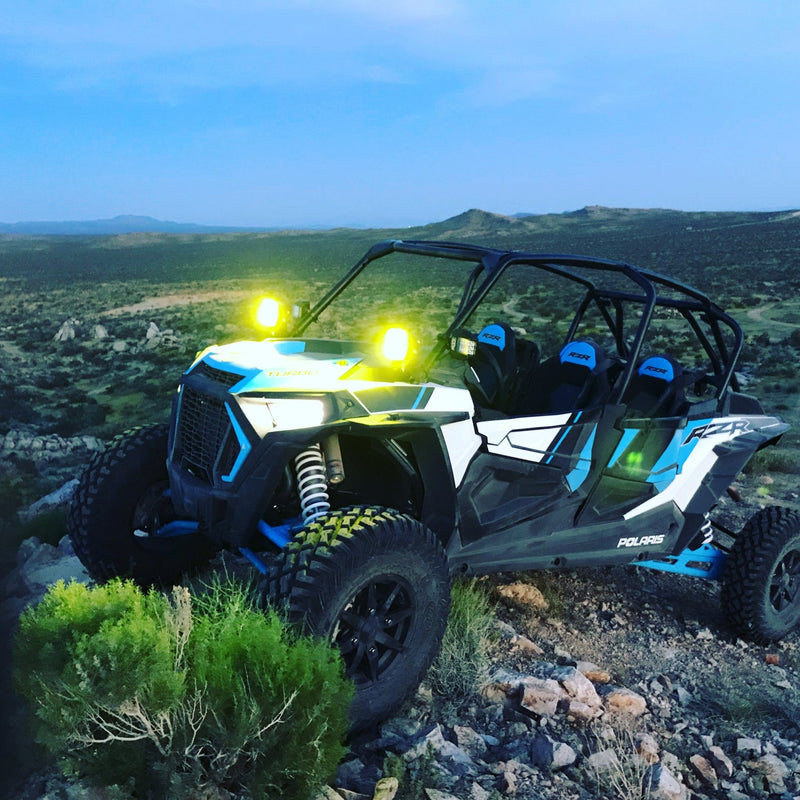 ATC Polaris RZR XP A Pillar bracket - Rugged Terrain