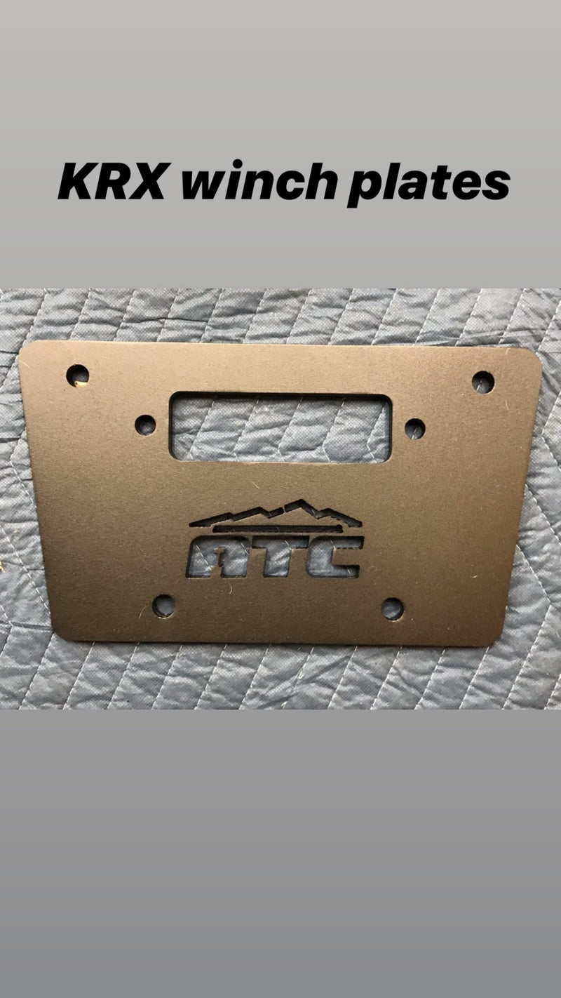 ATC KRX Winch Plate - Rugged Terrain