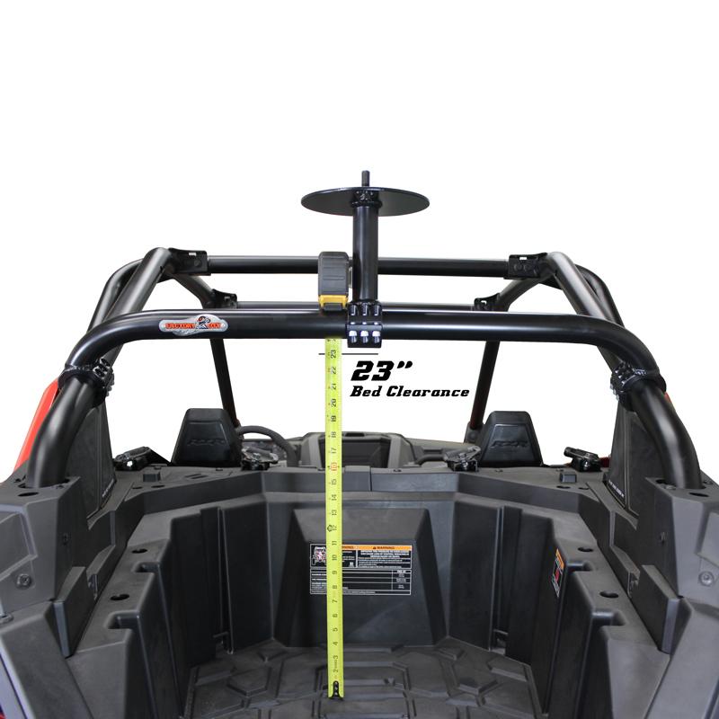 Polaris RZR Pro XP Dual Clamp Spare Tire Mount - Factory UTV