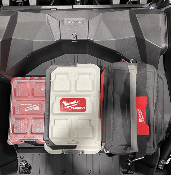 AJK Offroad Kawasaki KRX Packout Mount 1.5 - Rugged Terrain