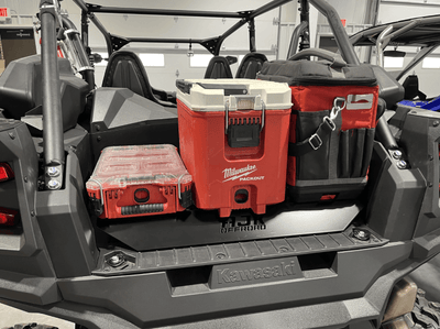 AJK Offroad Kawasaki KRX Packout Mount - Subwoofer Compatible - Rugged Terrain