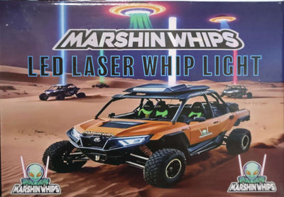 Marshin Whips RGB Lunar Laser Whips Kit - Rugged Terrain