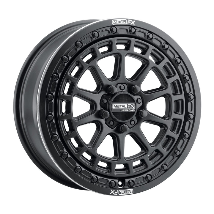 Metal FX 17" Outlaw R Beadlock for Satin Black - Rugged Terrain