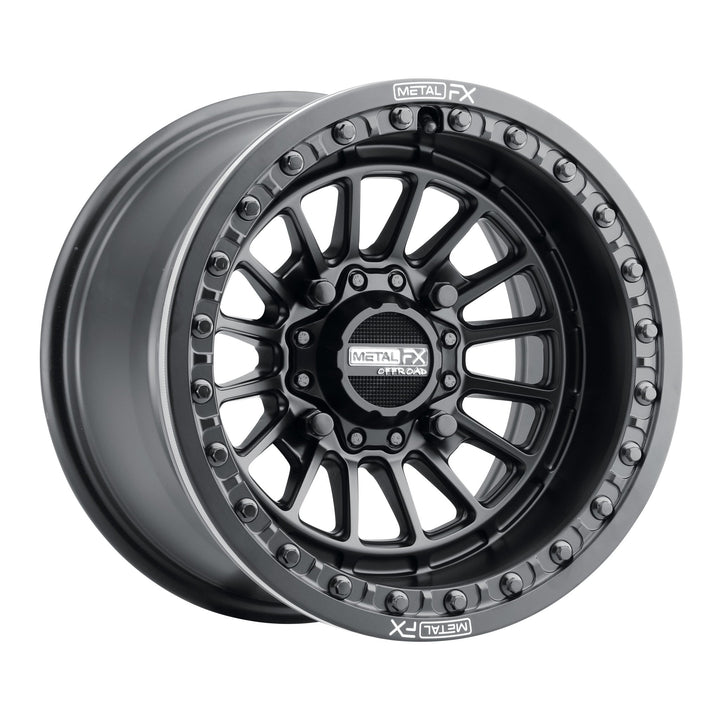Metal FX Delta Beadlock for Satin Black - Rugged Terrain
