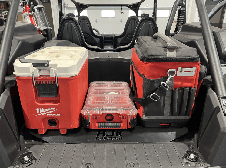 AJK Offroad Kawasaki KRX Packout Mount - Subwoofer Compatible - Rugged Terrain