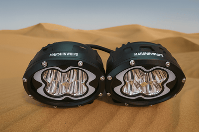 Marshin Whips 6" Pod Lights - Rugged Terrain