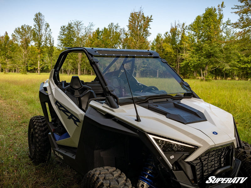 SuperATV Scratch Resistant Full Windshield For Polaris RZR Pro XP