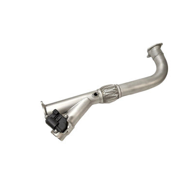 Aftermarket Assassins Electronic Side Dump Cutout 2.5" Exhaust Head Pipe | RZR Turbo