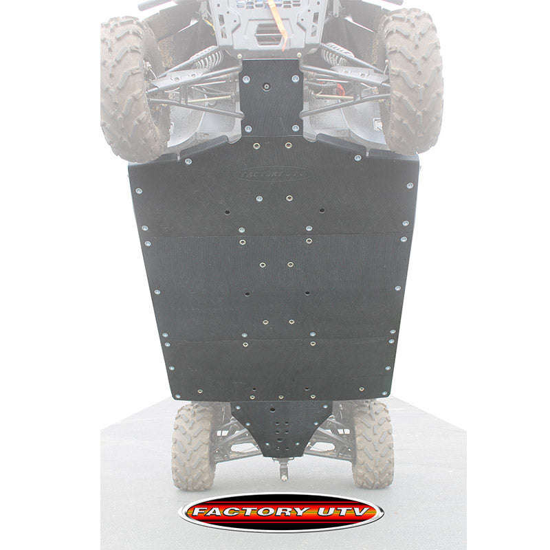 Polaris Ranger XP 900 Crew UHMW Skid Plate - Factory UTV