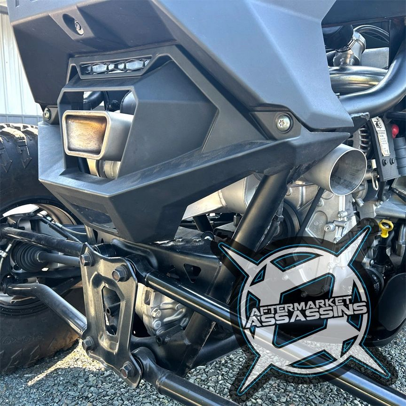 Aftermarket Assassins Full Exhaust | 2022+ RZR Pro-R 4 Cylinder