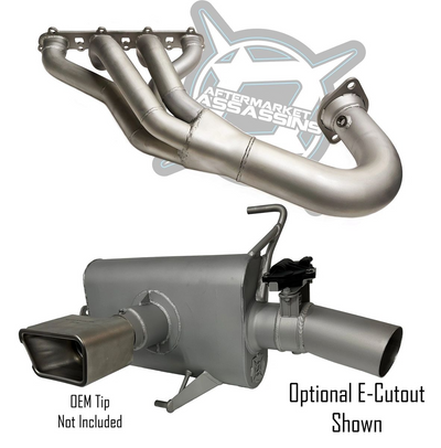 Aftermarket Assassins Full Exhaust | 2022+ RZR Pro-R 4 Cylinder