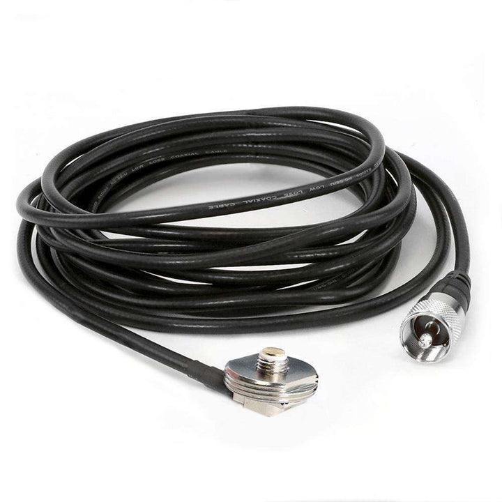 Rugged Radios 13 Ft Antenna Coax Cable with 3/8 NMO Mount - Rugged Terrain