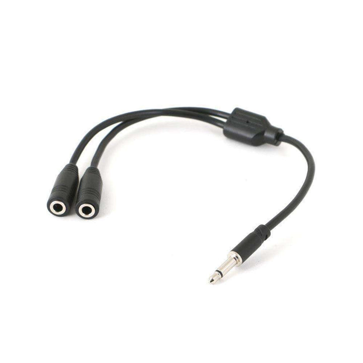 Rugged Radios 3.5mm Mono Plug Y - Splitter for External Speakers - Rugged Terrain