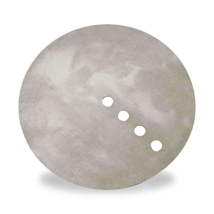 Rugged Radios 6 inch Ground Plane Disc for Antenna Mounting on Aluminum Fiberglass Plastic - Rugged Terrain