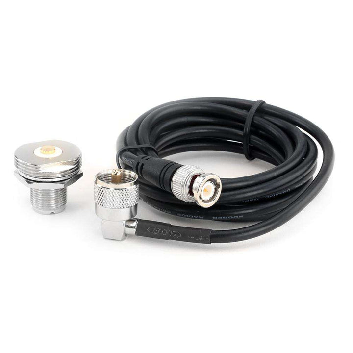 Rugged Radios 7 Ft Antenna Coax Cable Kit with BNC Connector for handheld radios - by Rugged Radios - Rugged Terrain