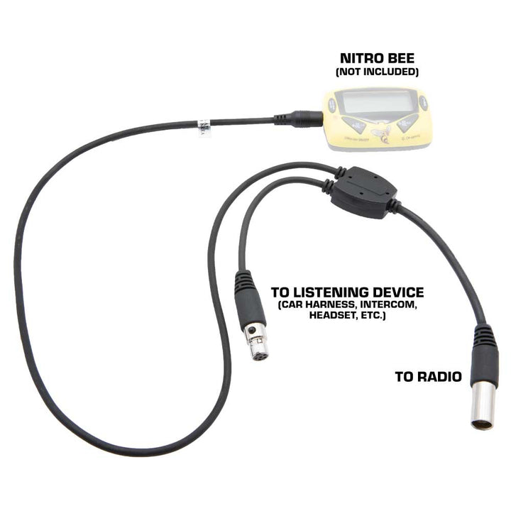 Rugged Radios Adapter for Scanner to 5 - pin Car Harness, Headset, or Intercom - Rugged Terrain