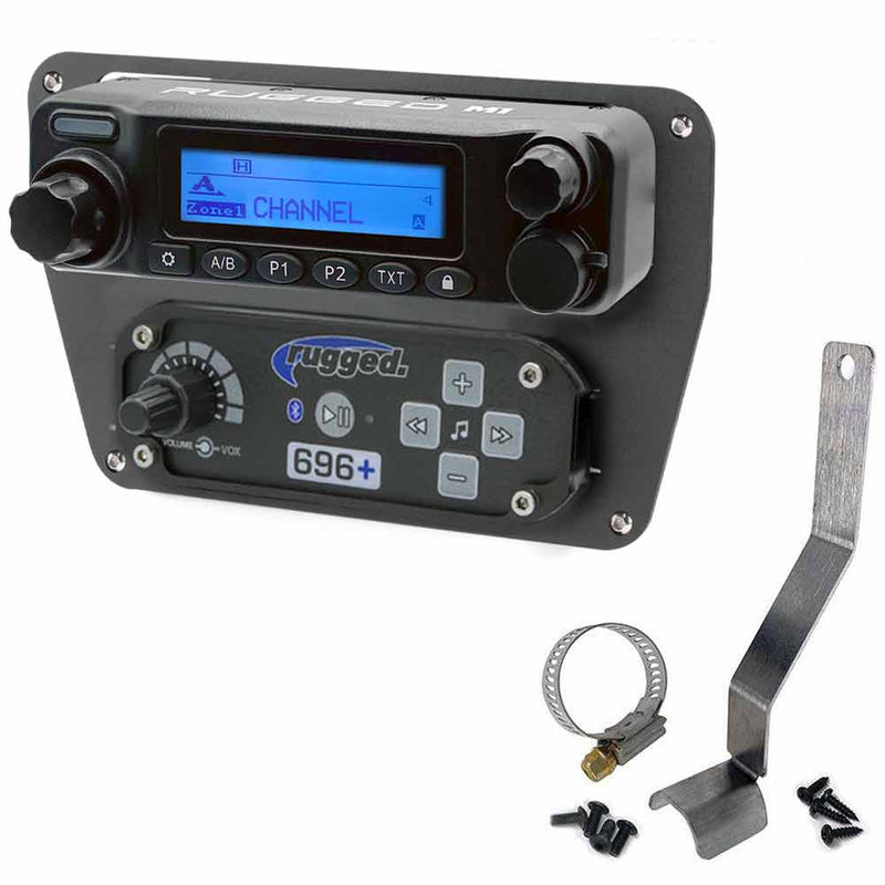 Can-Am Commander Complete UTV Communication Intercom and Radio Kit with Dash Mount