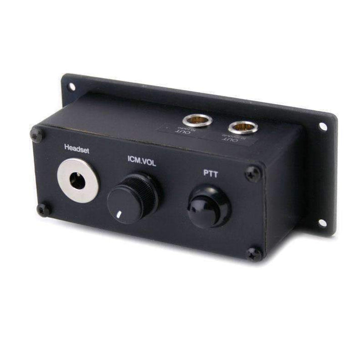 Rugged Radios Dual Radio Jack Box Headset Station with PTT for RRP800 Fire & Safety Intercom System - Rugged Terrain