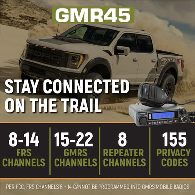 Ford Raptor Two-Way Mobile Radio Kit