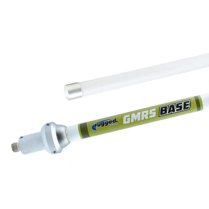 Rugged Radios Base Camp - Base Station GMRS Tuned Fiberglass Antenna - Rugged Terrain