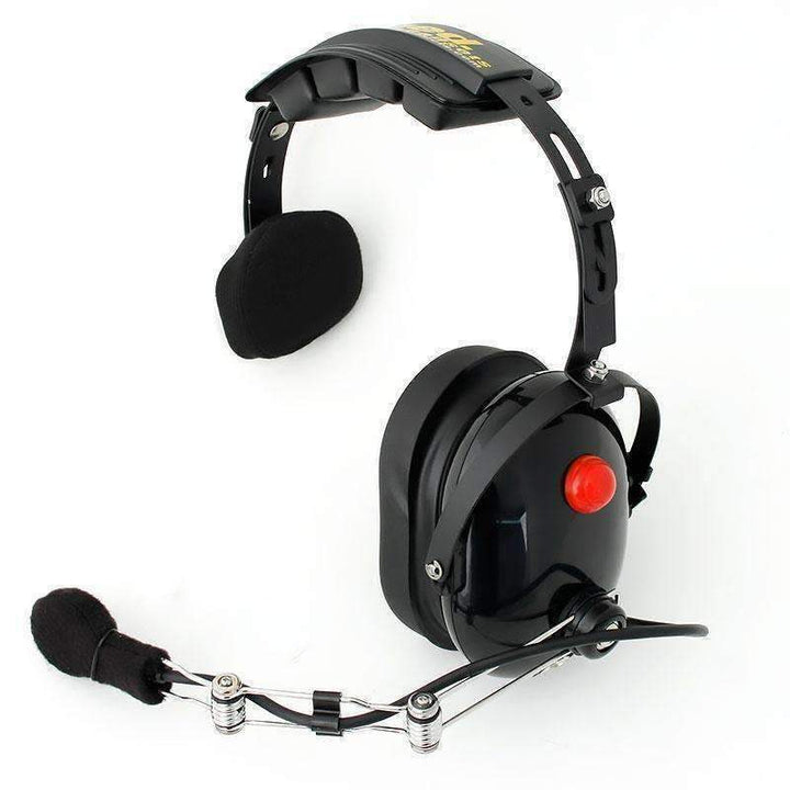 Rugged Radios H15 Single Side Headset for 2 - Way Radios - Black - Rugged Terrain